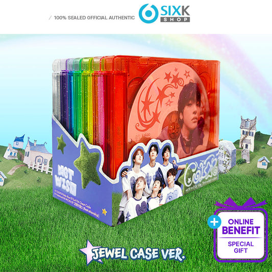 NCT WISH 3rd Mini Album [COLOR]Jewel Case Ver.(Online Benefit)