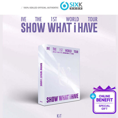 IVE The 1st World Tour [SHOW WHAT I HAVE] KIT (+Online Benefit)