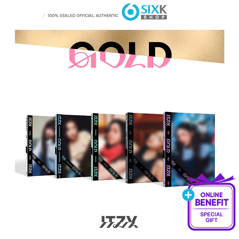 ITZY Album [GOLD] (DIGIPACK VER) (+Online Benefit)