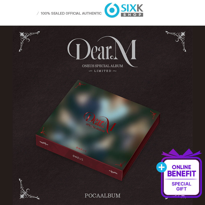 ONEUS SPECIAL ALBUM [Dear.M] (POCAALBUM) (Limited) (Online Benefit)