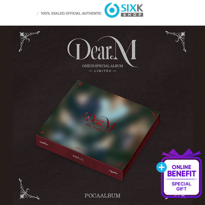 ONEUS SPECIAL ALBUM [Dear.M] (POCAALBUM) (Limited) (Online Benefit)