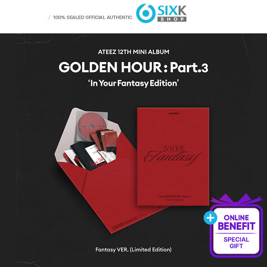 ATEEZ [GOLDEN HOUR : Part.3 In Your Fantasy Edition] Limited Fantasy Ver. (Online Benefit)