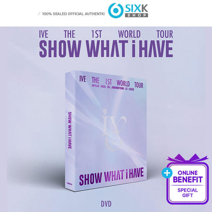 IVE The 1st World Tour [SHOW WHAT I HAVE] DVD (+Online Benefit)