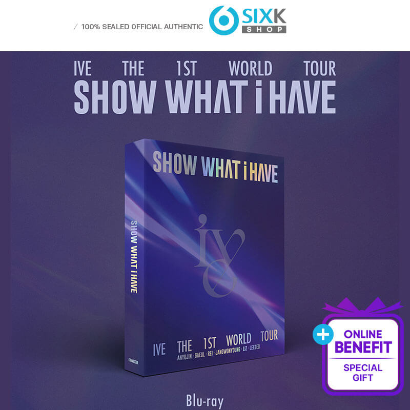 IVE The 1st World Tour <SHOW WHAT I HAVE> Blu-ray (+online benefit)