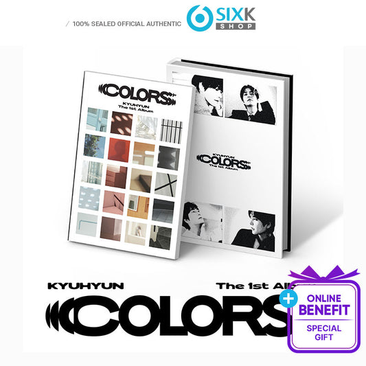 KYUHYUN The 1st Album [COLORS] (photobook ver.)(+Online Benefit)