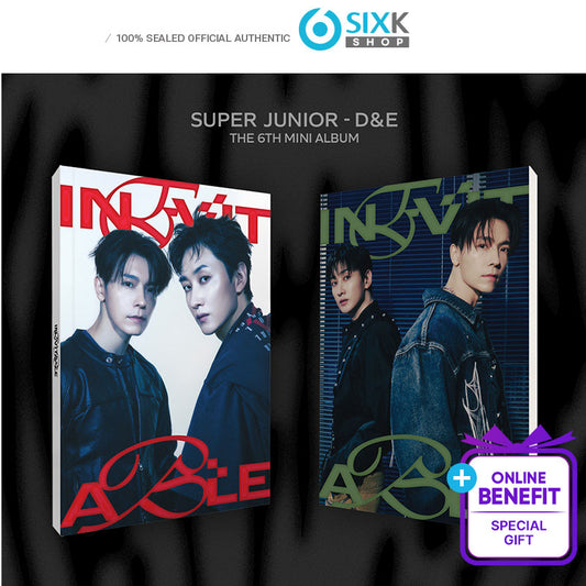 SUPER JUNIOR D&E 6th Mini Album [INEVITABLE] (+Online Benefit)