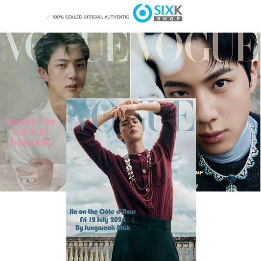 Vogue Magazine - BTS JIN (OCT ISSUE 2024) with Translation