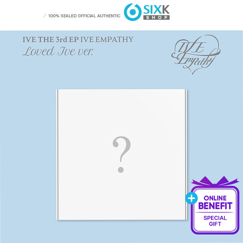 IVE THE 3rd EP [IVE EMPATHY] (LOVED IVE ver.) (LIMITED / Online Benefit)