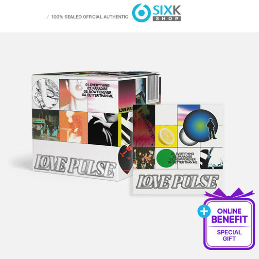 TREASURE 3rd MINI ALBUM [LOVE PULSE] TEUME Ver.(Online Benefit)