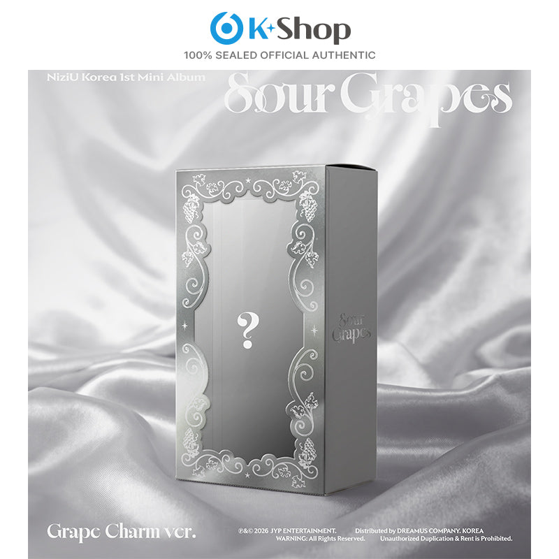 [GROUP BUY] NiziU - 1ST MINI ALBUM [Sour Grapes] Grape Charm Ver.
