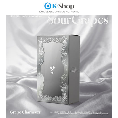 [GROUP BUY] NiziU - 1ST MINI ALBUM [Sour Grapes] Grape Charm Ver.