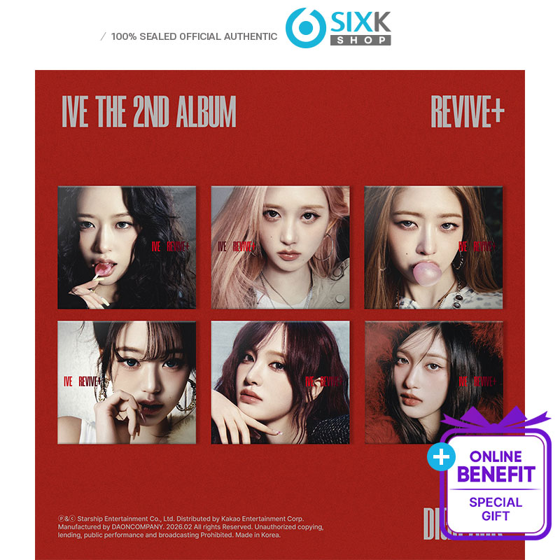 IVE THE 2ND ALBUM [REVIVE+] Digipack Ver. (Limited) (Online Benefit)