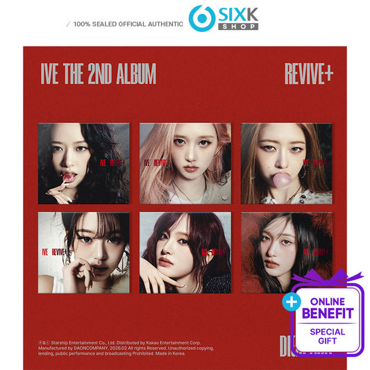 IVE THE 2ND ALBUM [REVIVE+] Digipack Ver. (Limited) (Online Benefit)