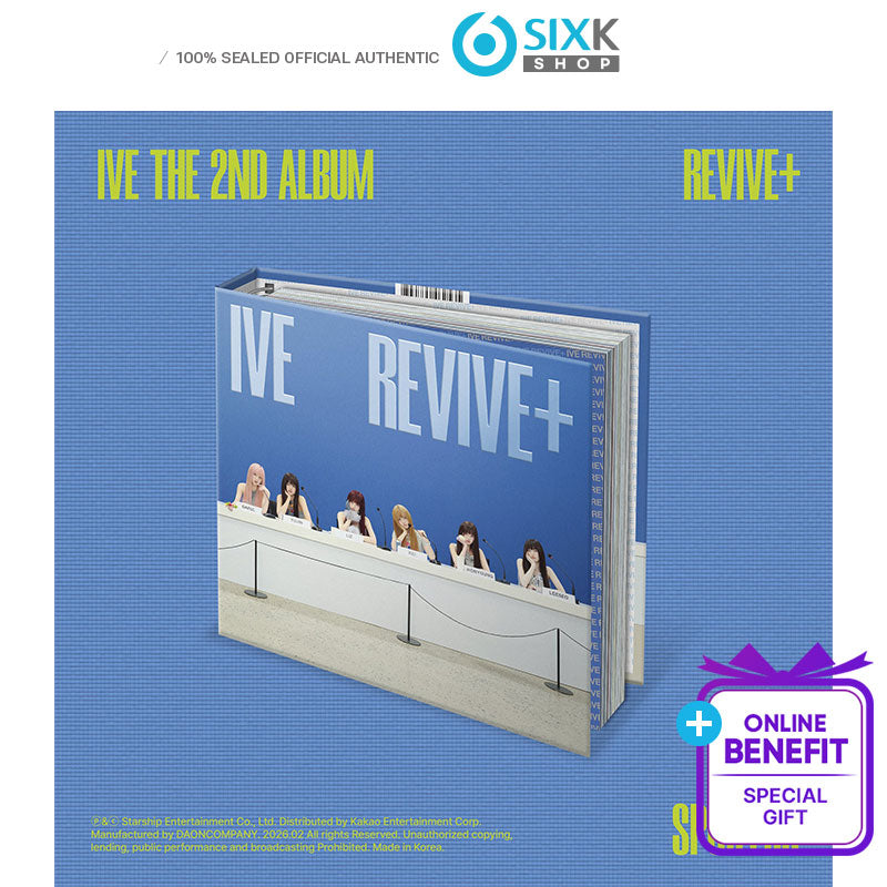 IVE THE 2ND ALBUM [REVIVE+] SPOILERS ver. (DINGO MUSIC Online Benefit)