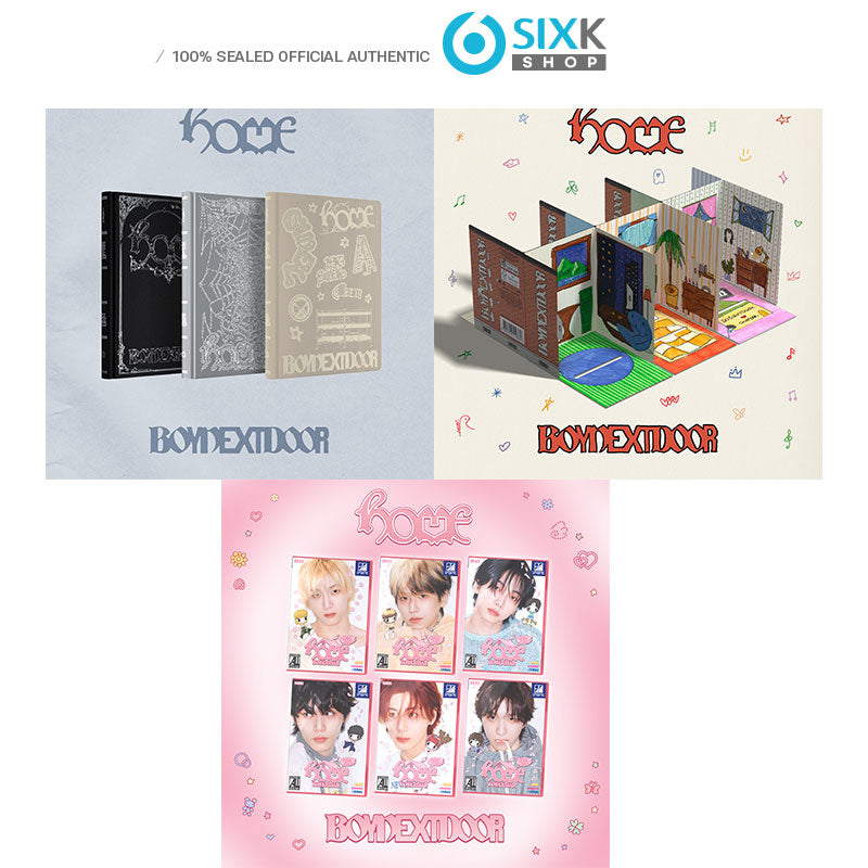 BOYNEXTDOOR 1st Studio Album [HOME] ( COMBINED 3EA 1SET )