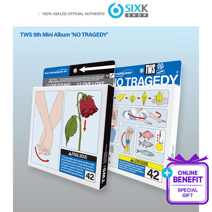 TWS 5th Mini Album [No Tragedy] Standard Ver (Online Benefit)