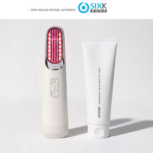 [LIMITED SALE] SHURINK HOME - VOLIUM DEVICE , COLLAGEN SHOT VOLUME REBOOT GEL CREAM  120mL SET