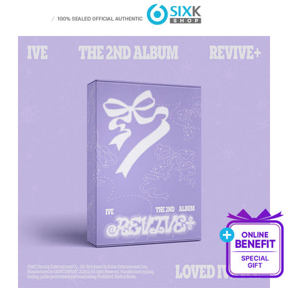 IVE THE 2ND ALBUM [REVIVE+] LOVED IVE ver. (Limited) (Online Benefit)