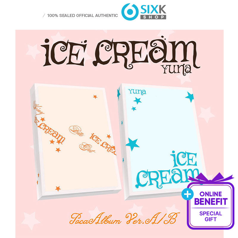 ITZY YUNA [Ice Cream] POCAALBUM Ver (Online Benefit)