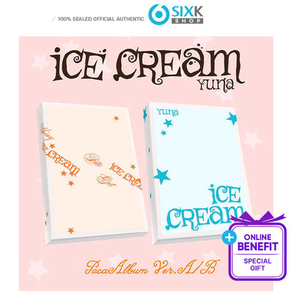ITZY YUNA [Ice Cream] POCAALBUM Ver (Online Benefit)