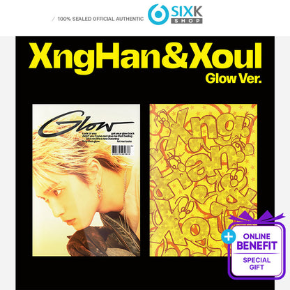 XngHan & Xoul – 1st Mini Album [Glow] Glow Ver. (Online Benefit)