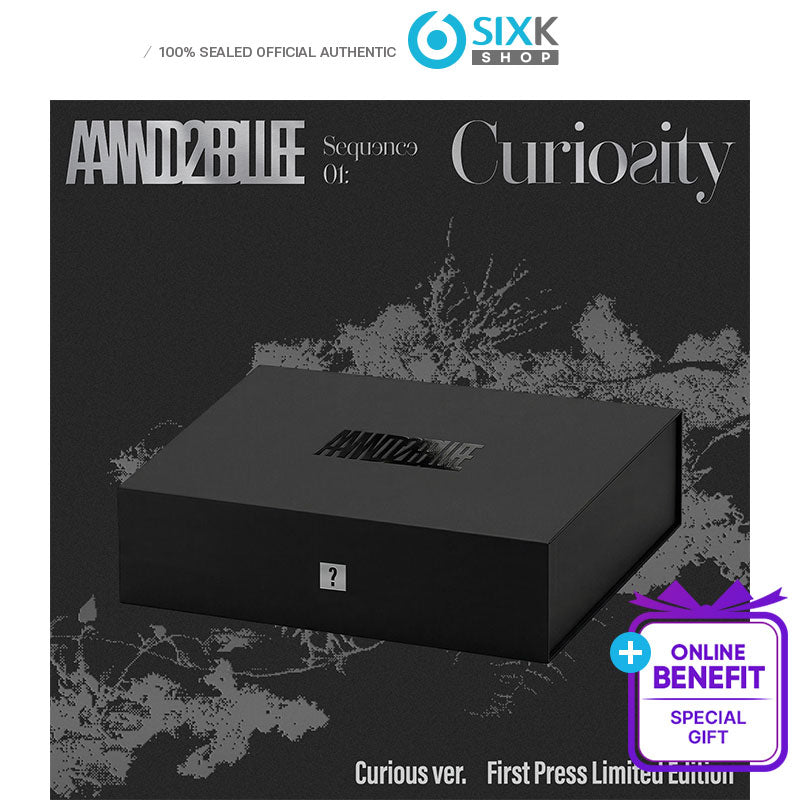 AND2BLE - DEBUT 1ST MINI ALBUM [Sequence 01 : Curiosity](Limited)Curious Ver. (6KSHOP Exclusive Benefit)