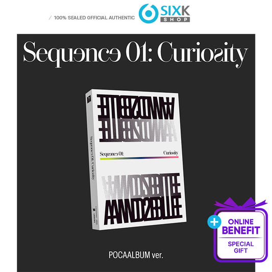 AND2BLE - DEBUT 1ST MINI ALBUM [Sequence 01 : Curiosity] POCAALBUM Ver. (Online Benefit)