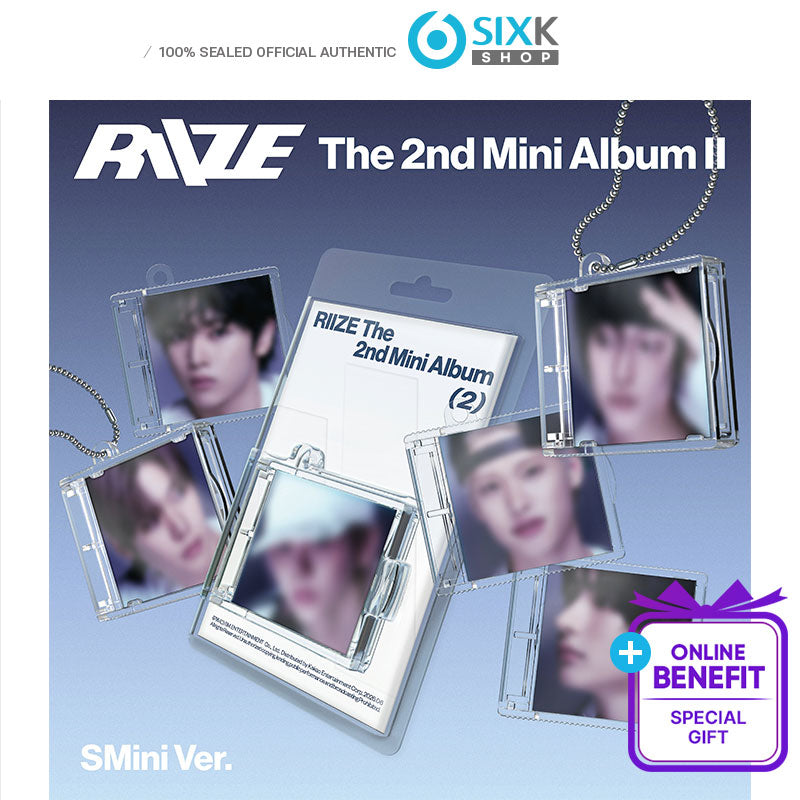 RIIZE 2nd Mini Album [II] SMini Ver. (Online Benefit)