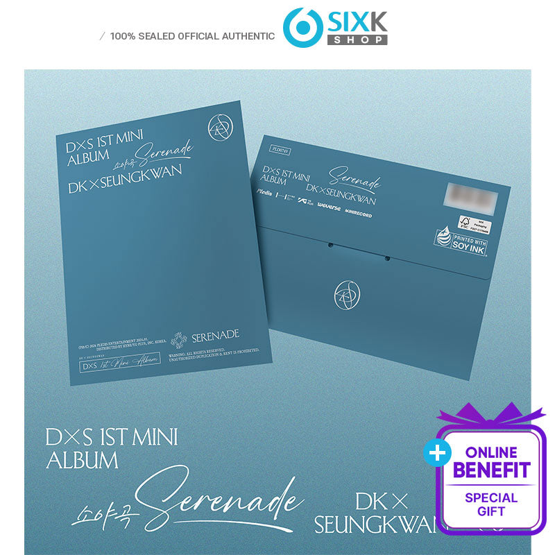 SEVENTEEN DK X SEUNGKWAN 1st Mini Album [Serenade] Weverse Albums ver.(Online Benefit)