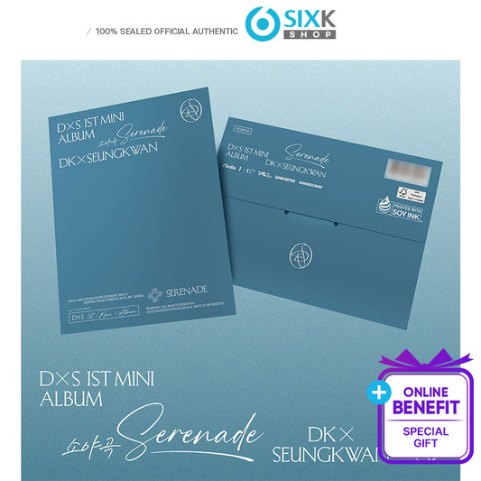 SEVENTEEN DK X SEUNGKWAN 1st Mini Album [Serenade] Weverse Albums ver.(Online Benefit)
