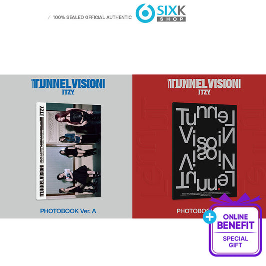ITZY - Tunnel Vision (Photobook Ver.) (Online Benefit)