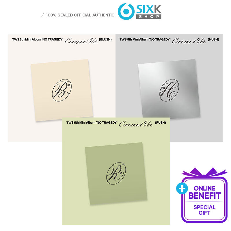 TWS 5th Mini Album [No Tragedy] Compact Ver (Online Benefit)