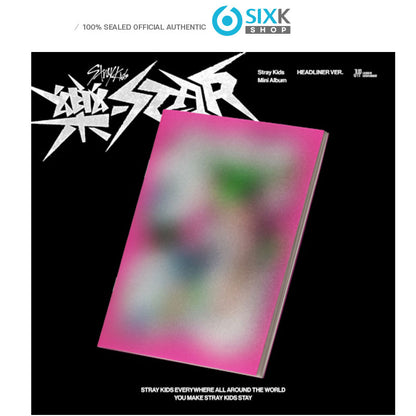 STRAY KIDS 樂-STAR The 8th Mini Album (HEADLINER VER)