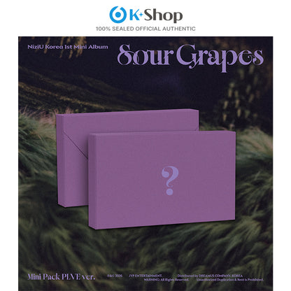 [GROUP BUY] NiziU - 1ST MINI ALBUM [Sour Grapes] Mini Pack PLVE Ver.