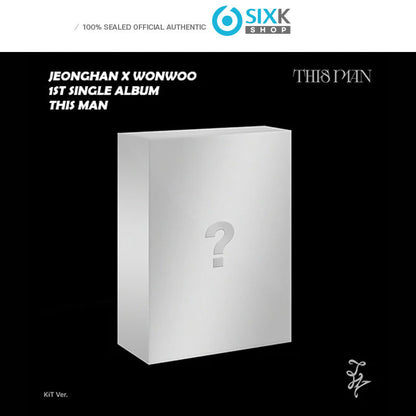 [Pre-Order] (KIT/WEVERSE ver) JEONGHAN X WONWOO 1st Single Album [THIS MAN]