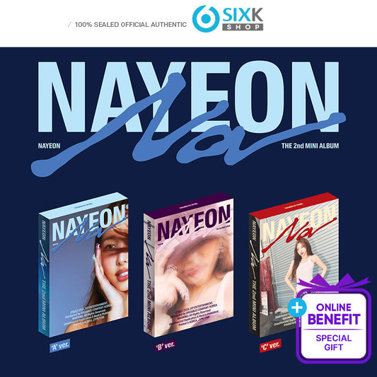 TWICE NAYEON 2nd Mini Album [NA](online POB)