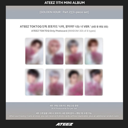 ATEEZ 11th EP [GOLDEN HOUR : Part.2](+Online Benefit)