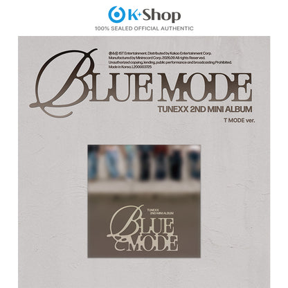 TUNEXX - 2ND MINI ALBUM [Blue Mode] T Mode Ver.
