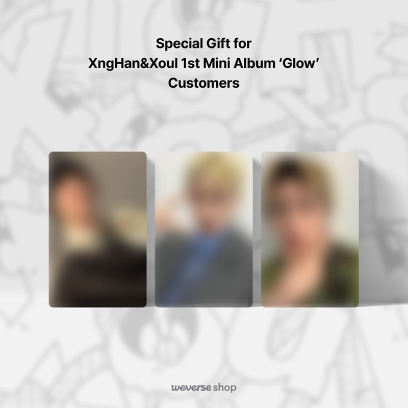 XngHan & Xoul – 1st Mini Album [Glow] Glow Ver. (Online Benefit)