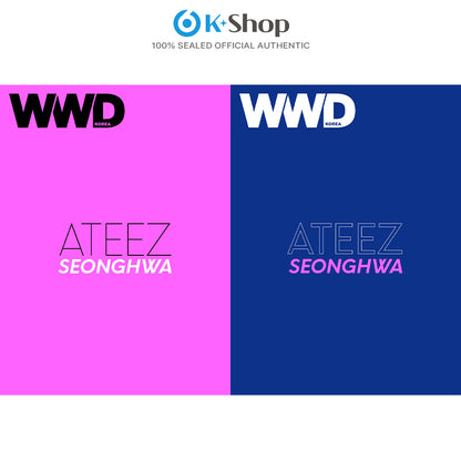 WWD - SEONGHWA (ATEEZ) COVER (SEP ISSUE 2026) X Snapism PHOTOCARD STICKER
