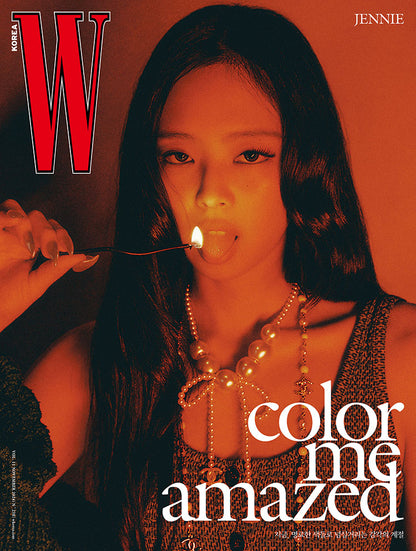 W KOREA Magazine - BLACKPINK JENNIE (NOV ISSUE 2024)