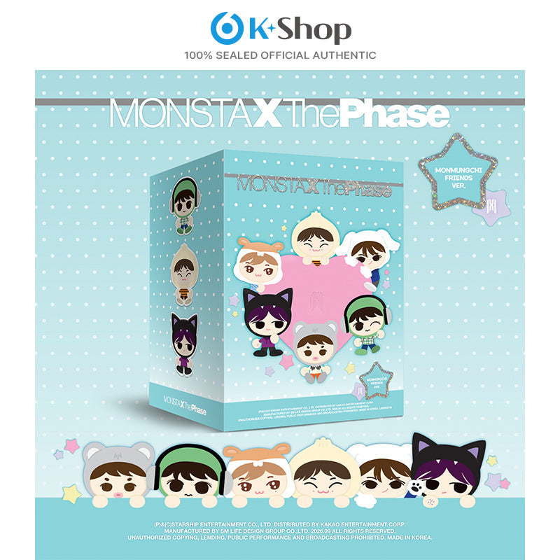 MONSTA X - EP [The Phase] (MONMUNGCHI FRIENDS ver.) Limited edition