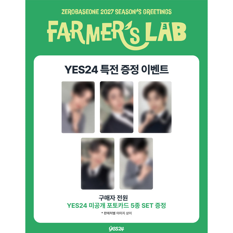 ZEROBASEONE 2027 SEASON'S GREETINGS [FARMER'S LAB] (Online Benefit)