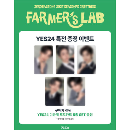 ZEROBASEONE 2027 SEASON'S GREETINGS [FARMER'S LAB] (Online Benefit)