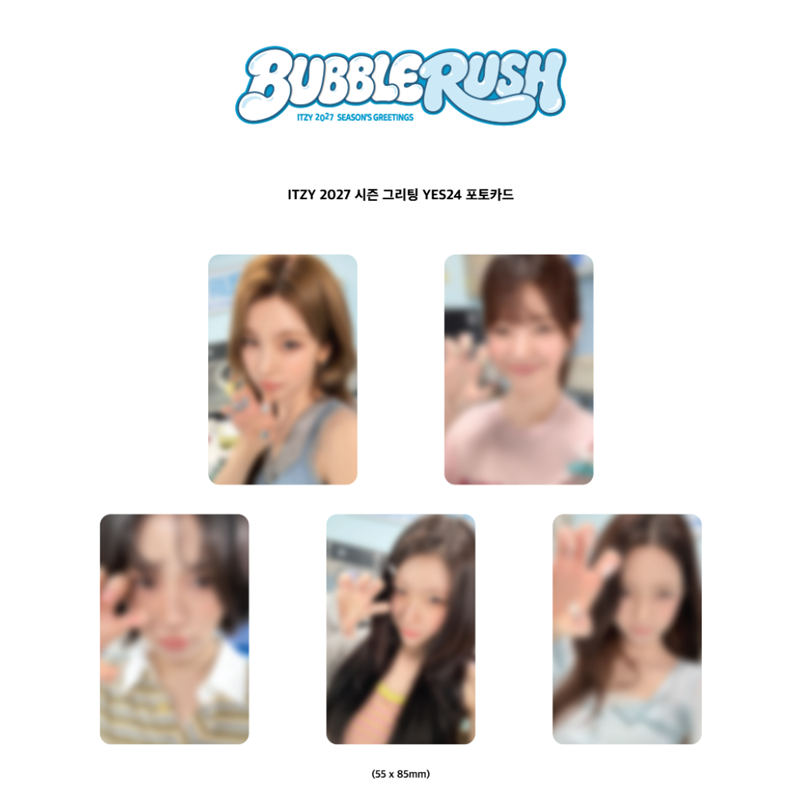 ITZY 2027 Season's Greetings [BUBBLE RUSH] (Online Benefit)