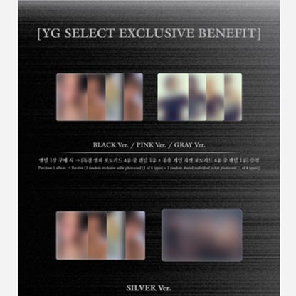 BLACKPINK 3rd Mini Album [DEADLINE] GRAY Ver (Online Benefit )
