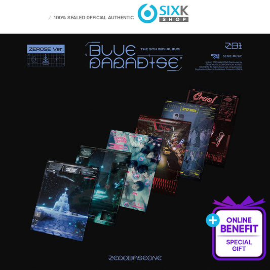 ZEROBASEONE The 5th Mini Album [BLUE PARADISE] ZEROSE Ver. (+Online Benefit)