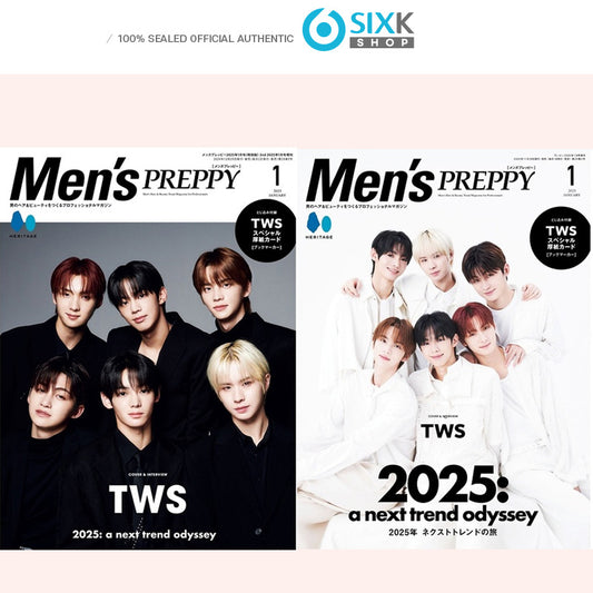 Men's Preppy Japan Magazine - TWS (JAN ISSUE 2024)