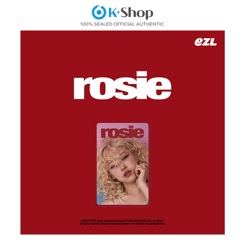 ROSE (BLACKPINK) - [ROSIE] EZL CARD
