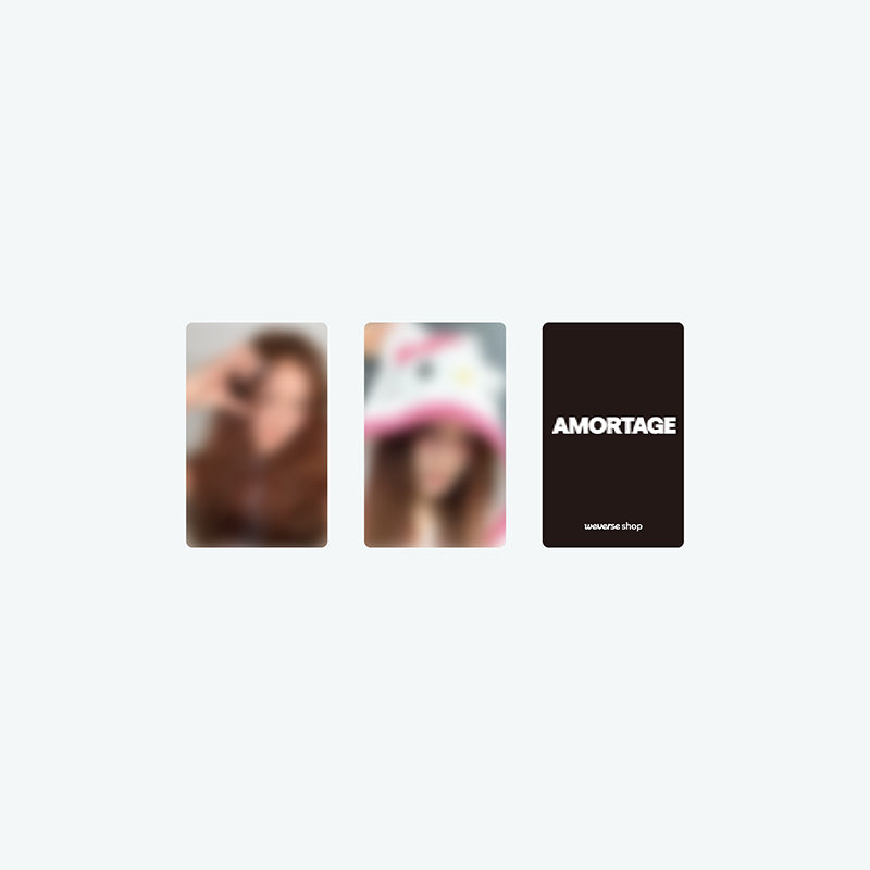 JISOO Mini Album [AMORTAGE] PURPLE Ver /BLACK Ver (EXCLUSIVE EDITION Ver) (+Online Benefit)